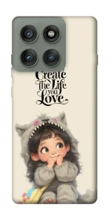 Чохол на Motorola Edge 60 Pro Create the life you love фото 1 з 1