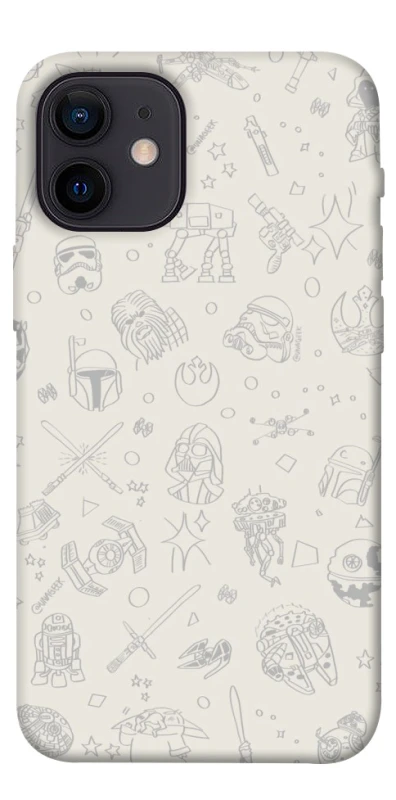 Чохол на Apple iPhone 12 mini (5.4") Star Wars background ver.1 фото 1 з 1