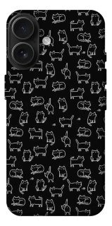 Чохол на Apple iPhone 17 (6.3") Black Cats фото 1 з 1