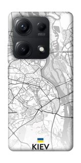 Чохол на Xiaomi Redmi Note 14S Kiev white map фото 1 з 1