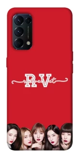 Чехол на Oppo Reno 5 4G RED VELVET v3 фото 1 из 1