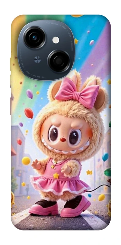 Чохол на TECNO Spark Go 1 Labubu rainbow фото 1 з 1