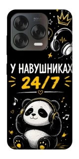 Чехол на ZTE Blade V70 Design У навушниках 24/7 фото 1 из 2