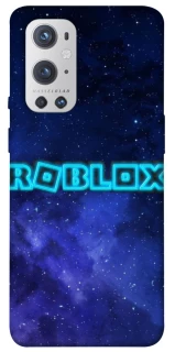 Чохол на OnePlus 9 Pro Roblox Space Logo Blue фото 1 з 1
