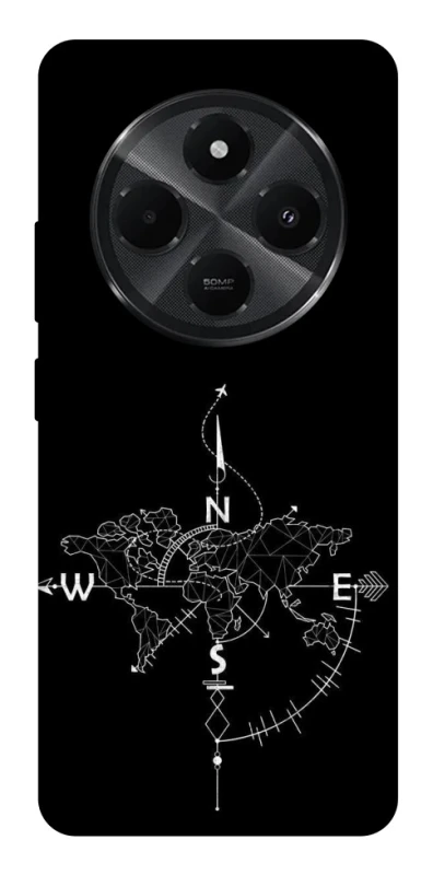 Чохол на Xiaomi Poco M7 Travel Map фото 1 з 1