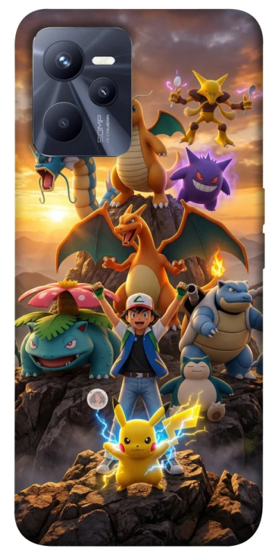 Чехол на Realme C35 Pokemon фото 1 из 1