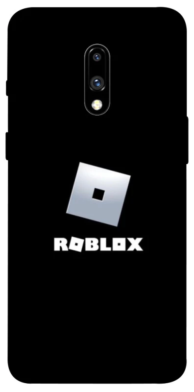 Чехол на OnePlus 7 Roblox logo black фото 1 из 1