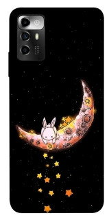 Чохол на ZTE Blade A72 Moon rabbit фото 1 з 1