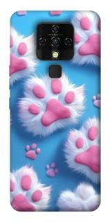 Чехол на TECNO Camon 16 SE Cat paw фото 1 из 1