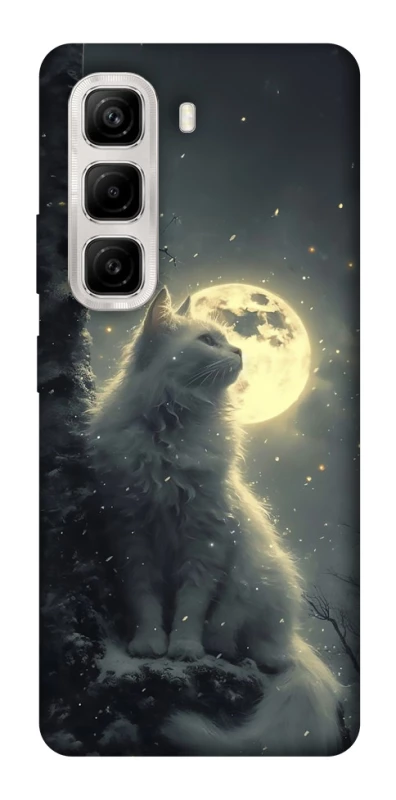 Чохол на Infinix Hot 50 4G Кіт під місяцем фото 1 з 1