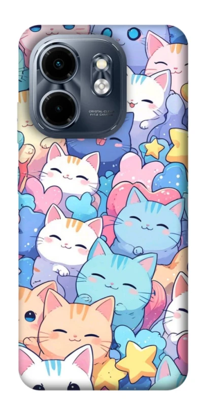 Чохол на Infinix Smart 9 4G / Hot 50i Funny Kittens ver.3 фото 1 з 1