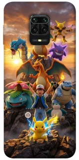 Чехол на Xiaomi Redmi Note 9s / Note 9 Pro / Note 9 Pro Max Pokemon фото 1 из 1