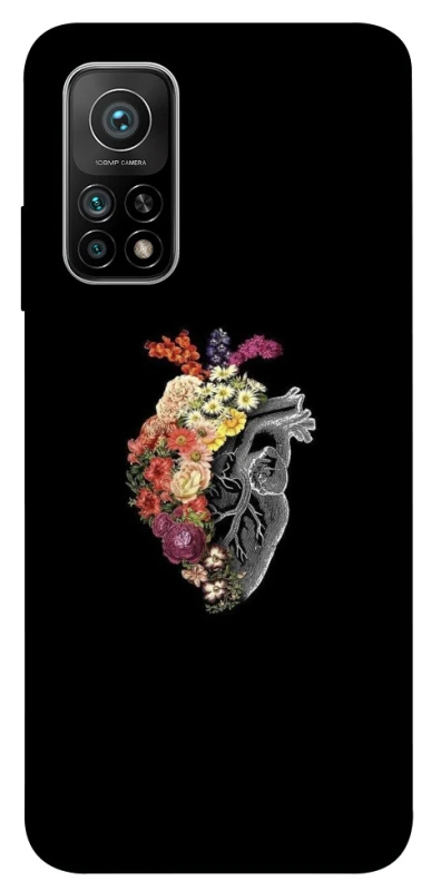 Чохол на Xiaomi Mi 10T Heart with flowers фото 1 з 1
