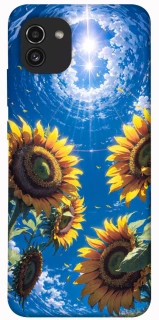 Чехол на Samsung Galaxy A03 Sunflowers фото 1 из 1