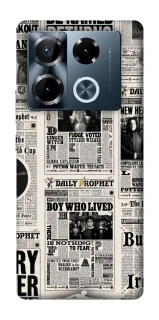 Чохол на Infinix Note 40 Pro 4G Harry Potter newspaper фото 1 з 1