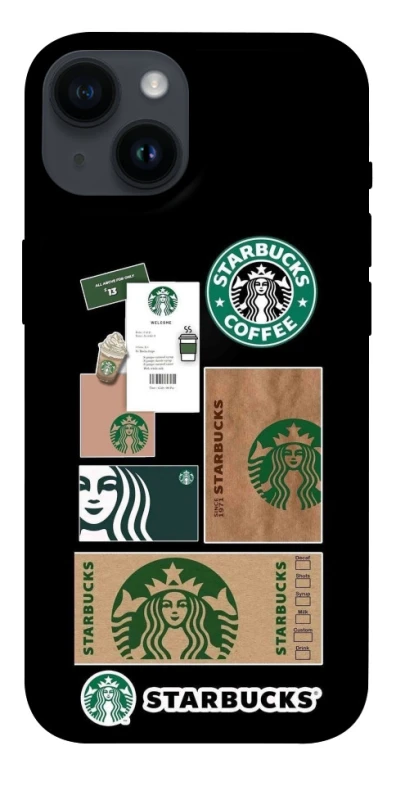 Чохол на Apple iPhone 14 (6.1") Starbucks coffee фото 1 з 1