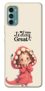 Чехол на Motorola Moto G60 Make today great фото 1 из 1