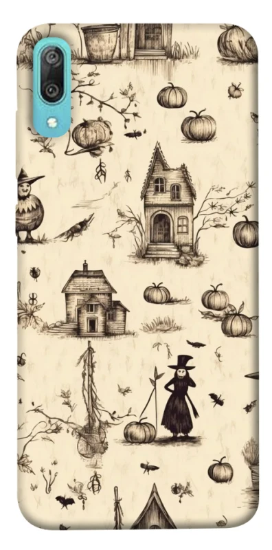 Чохол на Huawei Y6 Pro (2019) Halloween aesthetic ver.1 фото 1 з 1