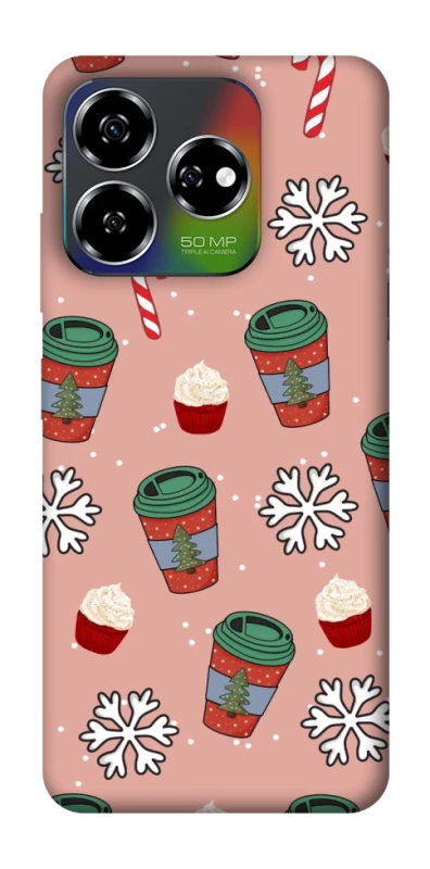 Чохол на ZTE Nubia V60 Новорічний v38 фото 1 з 1