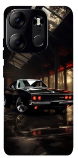 Чехол на Tecno Spark Go 2023 Black classic car фото 1 из 1