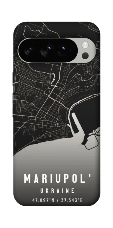 Чехол на Google Pixel 10 Pro Mariupol map фото 1 из 1