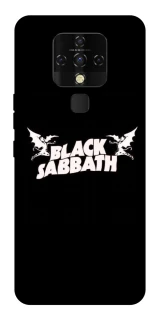 Чехол на TECNO Camon 16 SE Black Sabbath logo ver.2 фото 1 из 1