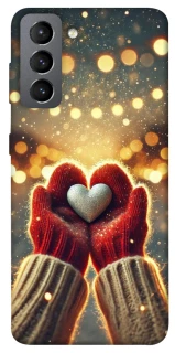 Чехол на Samsung Galaxy S21 FE Heart in hand фото 1 из 1