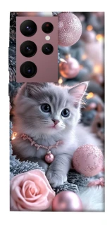 Чохол на Samsung Galaxy S22 Ultra Christmas Kitty фото 1 з 1