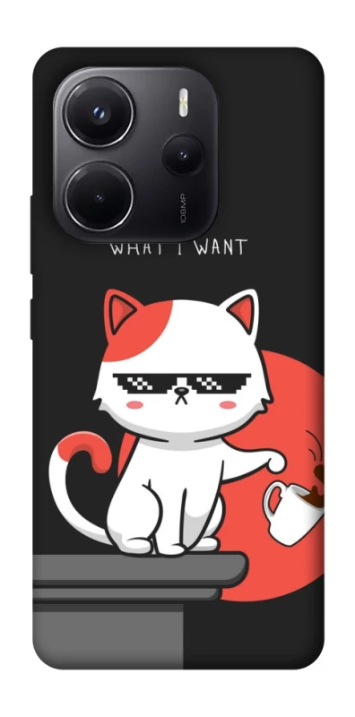 Чохол на Xiaomi Redmi Note 14 4G (Europe version) I do what i wont фото 1 з 1