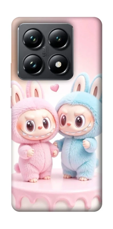 Чохол на Xiaomi 14T Pro Labubu Twins фото 1 з 1