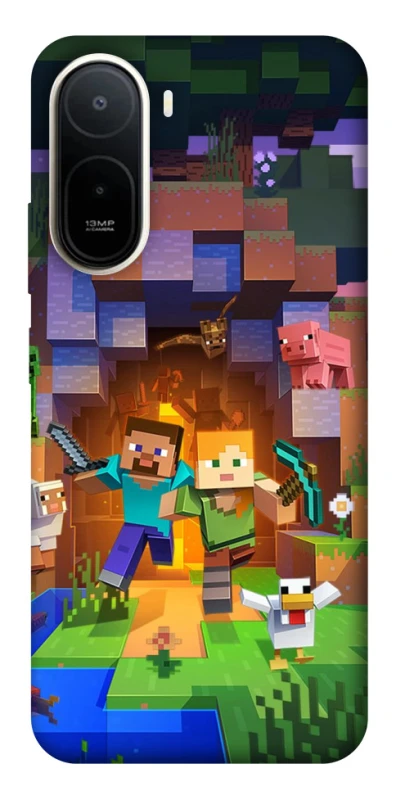 Чохол на Xiaomi Redmi A7 Pro 4G Minecraft game фото 1 з 2