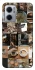 Чохол на Xiaomi Redmi Note 11E Coffee collage ver.3 фото 1 з 1