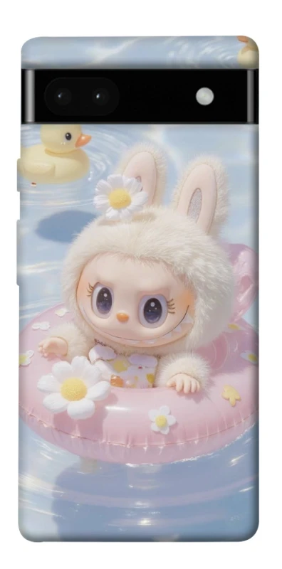 Чохол на Google Pixel 6a Labubu swimming фото 1 з 1
