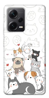 Чехол на Xiaomi Redmi Note 12 Pro 5G Funny Pets фото 1 из 1