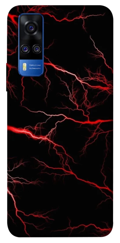 Чехол на Vivo Y51a Красная молния фото 1 из 1