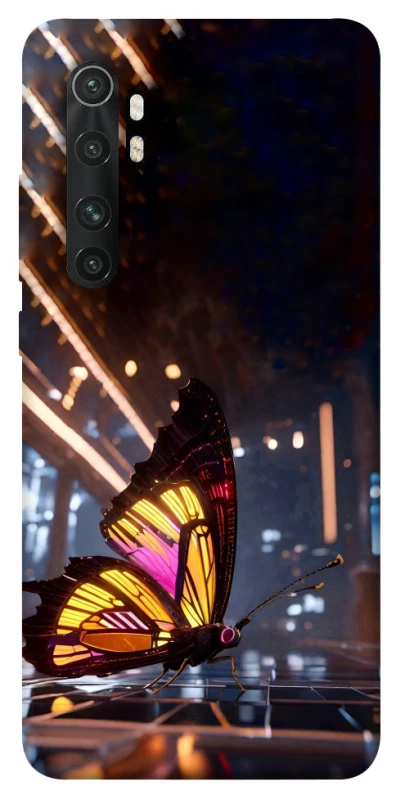 Чехол на Xiaomi Mi Note 10 Lite Cyber butterfly фото 1 из 1