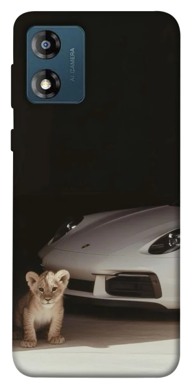 Чохол на Motorola Moto E13 Porsche white фото 1 з 1