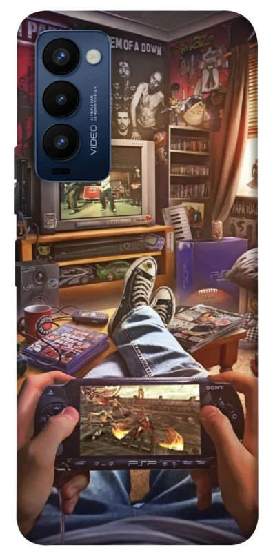 Чехол на TECNO Camon 18 Retro style v4 фото 1 из 1