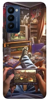 Чехол на TECNO Camon 18 Retro style v4 фото 1 из 1