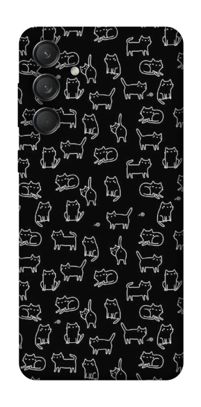 Чехол на Samsung Galaxy M55 Black Cats фото 1 из 1