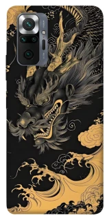 Чохол на Xiaomi Redmi Note 10 Pro gold dragon фото 1 з 1