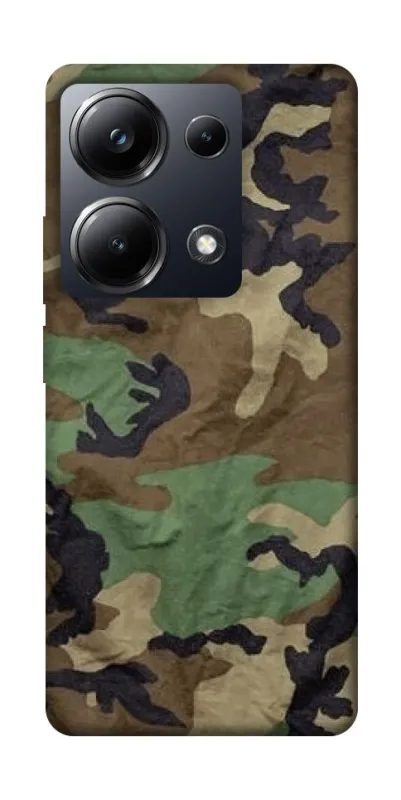 Чохол на Xiaomi Poco M6 Pro 4G Camouflage v12 фото 1 з 1