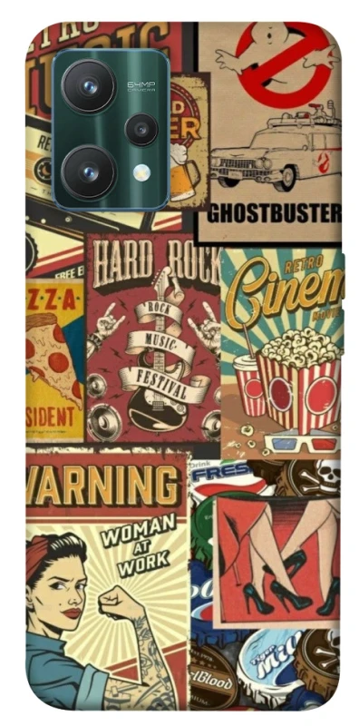 Чохол на Realme 9 Pro Retro collage ver.2 фото 1 з 1