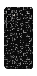Чохол на Samsung Galaxy S25 Black Cats фото 1 Чохол на Samsung Galaxy S25 Black Cats фото 1 з 1