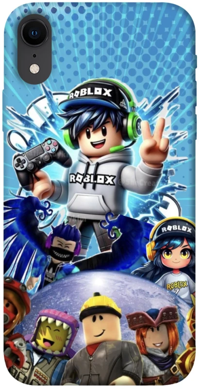 Чохол на Apple iPhone XR (6.1") Roblox collage ver.3 фото 1 з 1