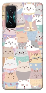 Чохол на Xiaomi Redmi K50 Gaming Funny Kittens ver.2 фото 1 з 1