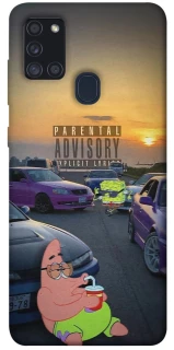 Чохол на Samsung Galaxy A21s Патрік на перегонах фото 1 з 1