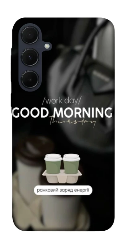 Чохол на Samsung Galaxy A55 Thursday coffee фото 1 з 1