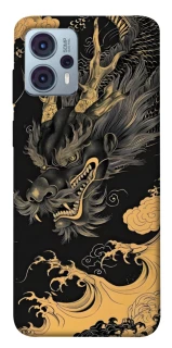 Чохол на Motorola Moto G23 gold dragon фото 1 Чохол на Motorola Moto G23 gold dragon фото 1 з 1