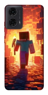 Чохол на Motorola Moto G04 Minecraft adventure фото 1 з 1